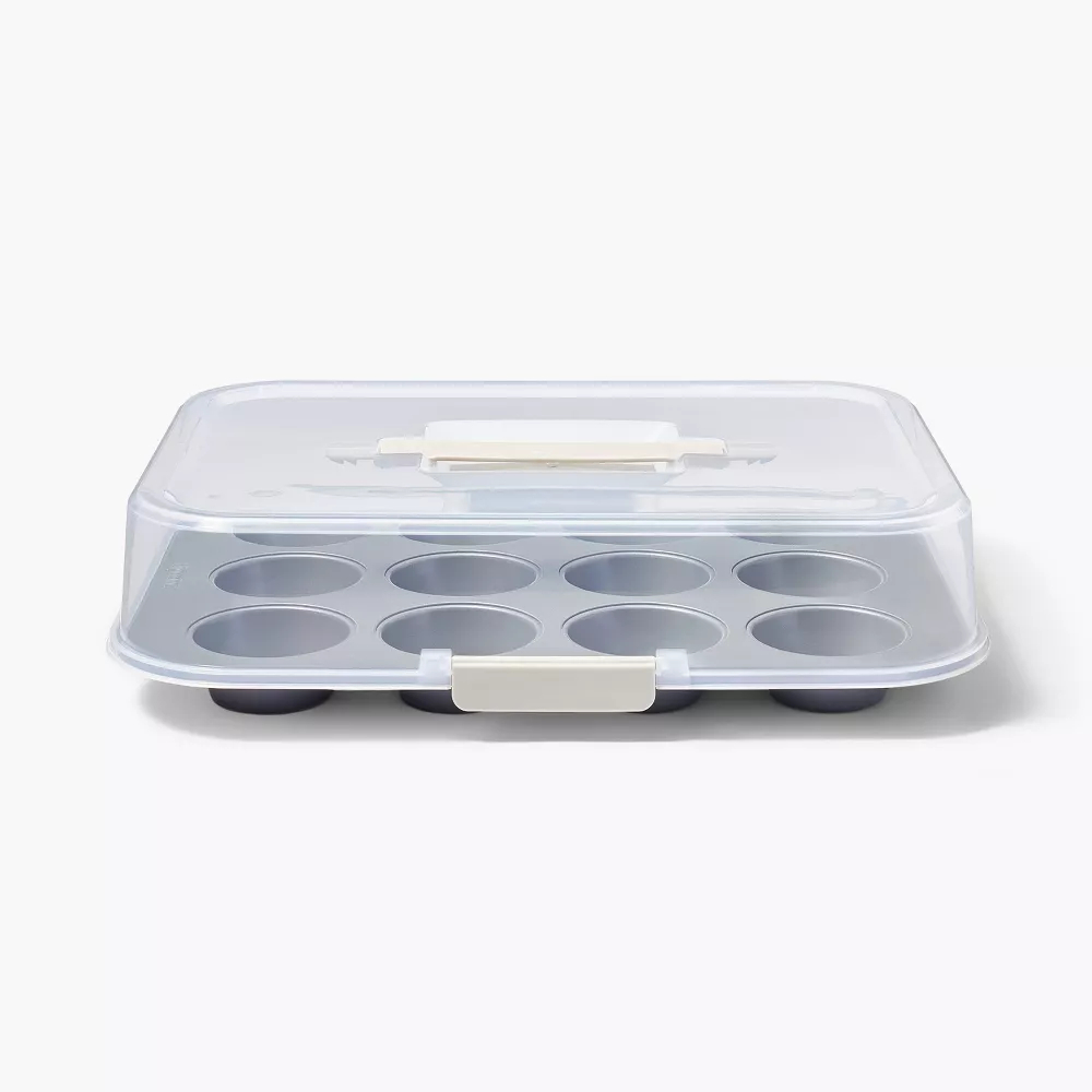 Muffin Tin Nonstick - 12 Cup Nonstick Muffin Pan with