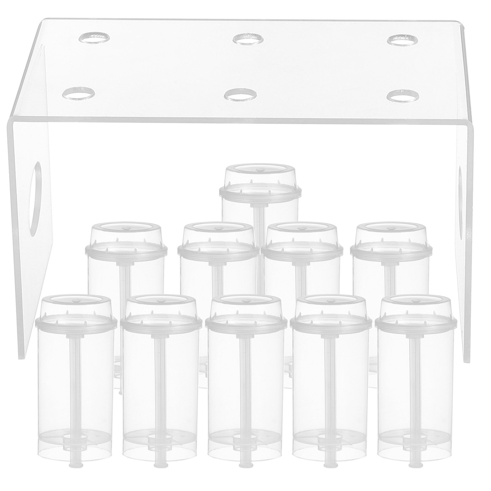 Baking Kitchen Set Up - 10Pcs Cake Shooter Set Plastic Push-Up