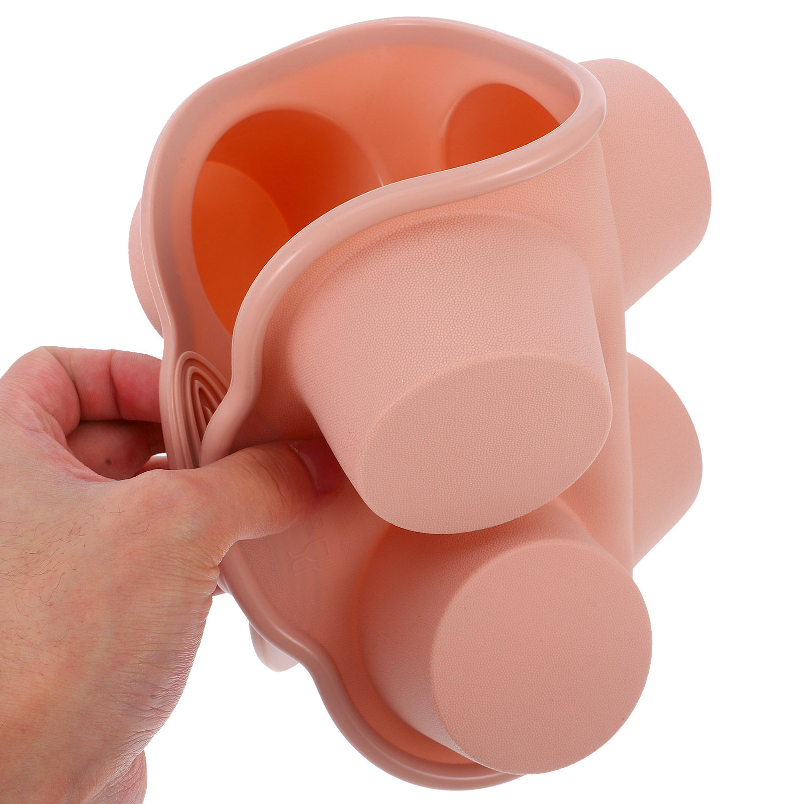 Muffin Tin Nonstick - Silicone Muffin Tin 6-Cup Nonstick Flexible