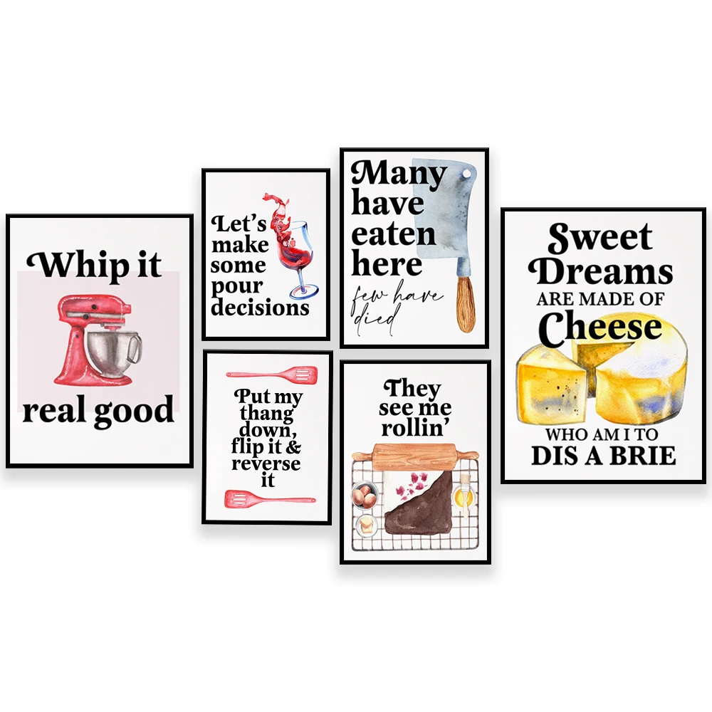 Funny Baking Quotes Posters, F – Kitchen Baking Quotes recenzja i cena