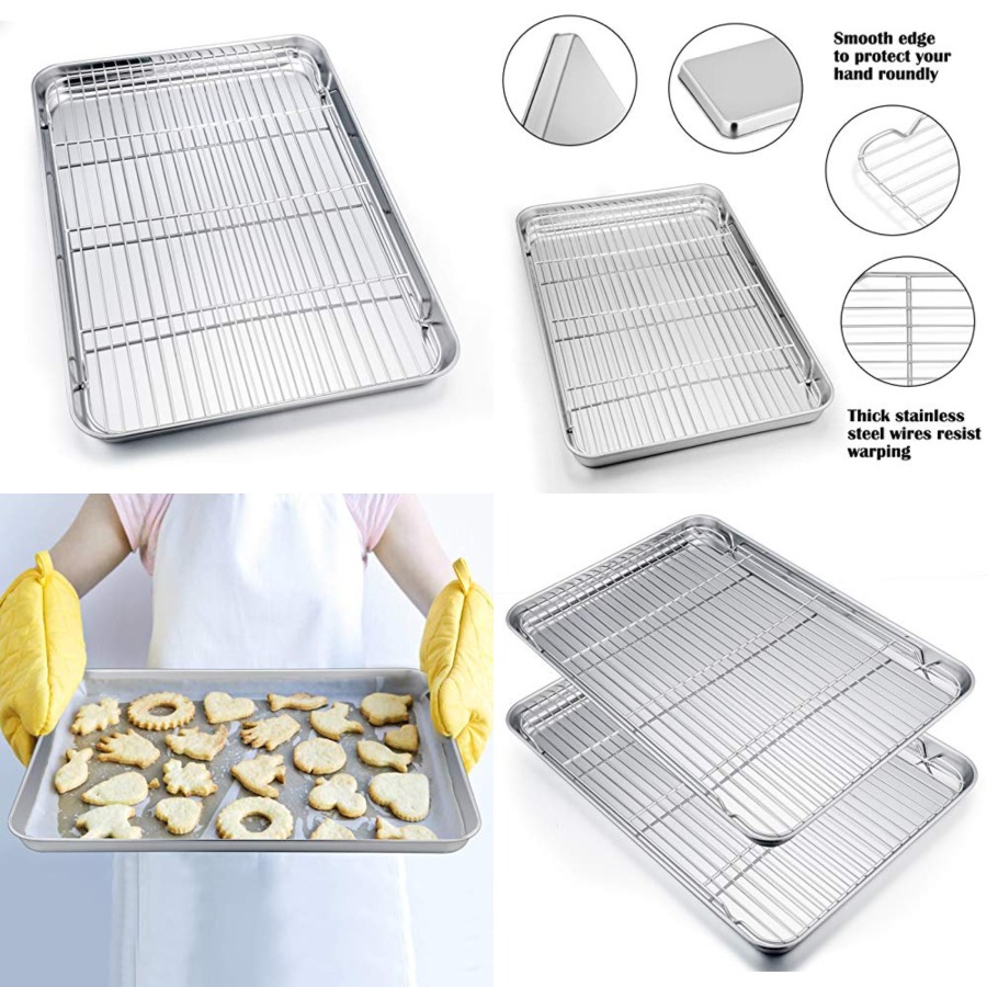 19.6 Inch Stainless Steel Baki – Cooling Rack Wire recenzja i cena