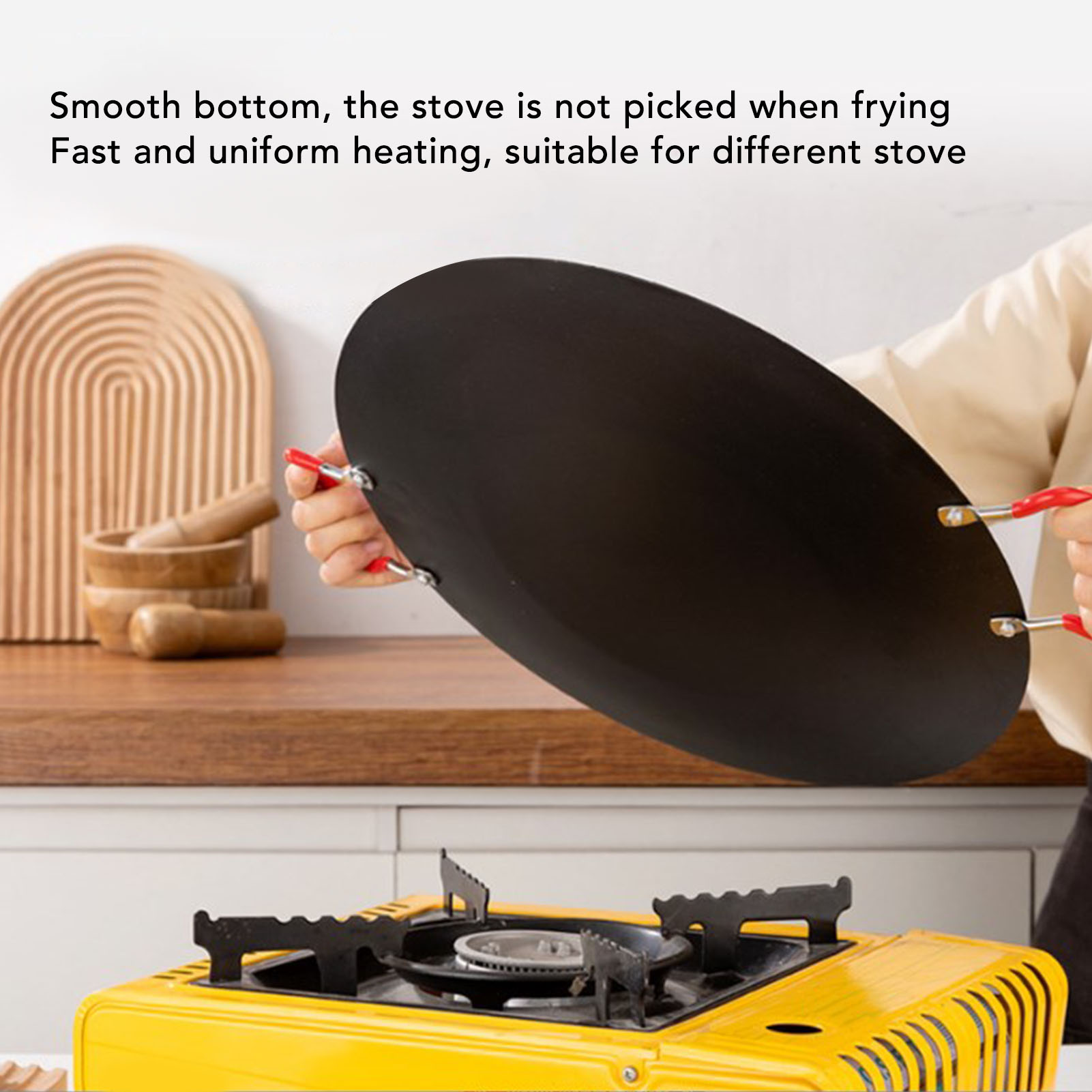 BBQ Griddle Pan Korean Grill P – Kitchen Baking Tray Organiser recenzja i cena