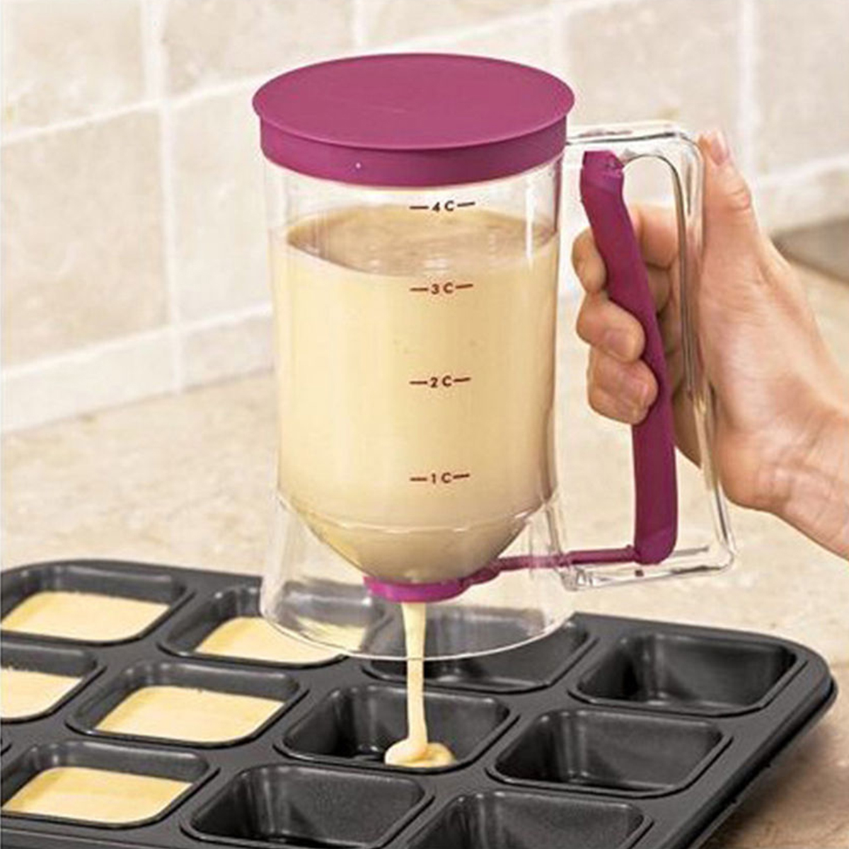 900ml Batter Dispenser Kitchen – Kitchen.Baking Labels recenzja i cena