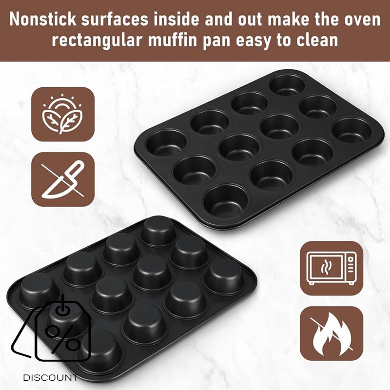 ABJO-3 Pack Nonstick Muffin Pa – Muffin Tin Nonstick recenzja i cena
