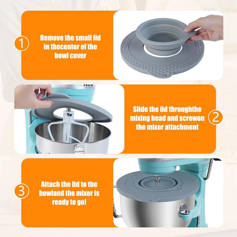 Silicone Mixer Bowl Cover Comp – Kitchen Aid Baking Mixer recenzja i cena