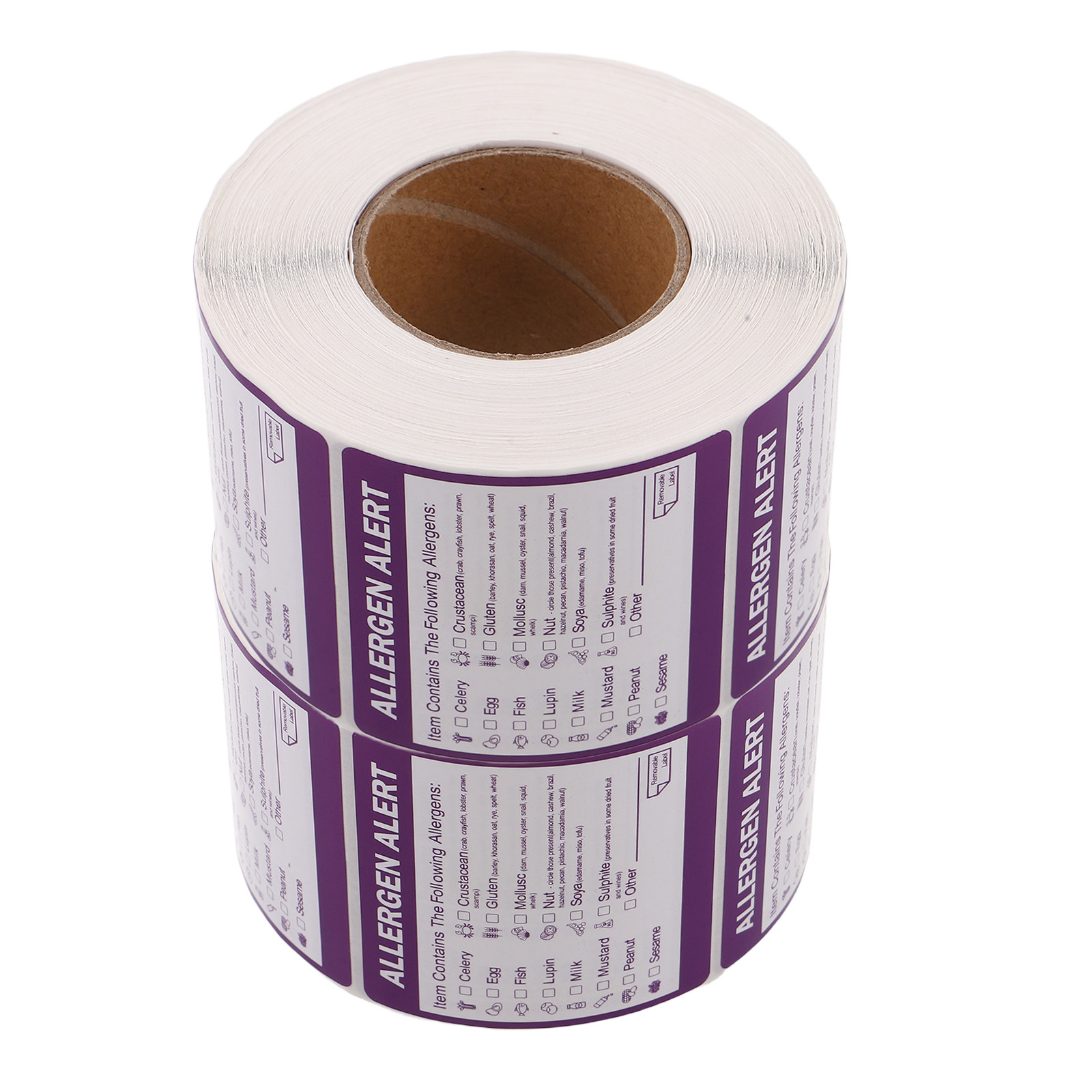 2 Rolls 2 Inch Allergen Label  – Kitchen.Baking Labels recenzja i cena