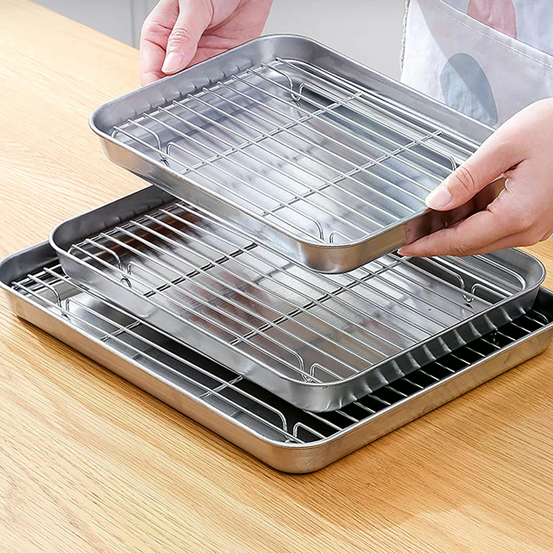Stainless Steel Baking Pan Tra – Cooling Rack Wire recenzja i cena