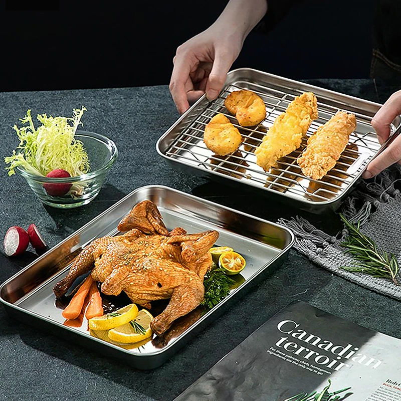 Stainless Steel Baking Pan Tra – Cooling Rack Wire recenzja i cena