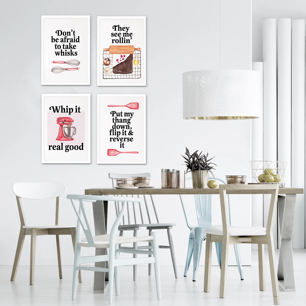 Baking Print Funny Kitchen Rap – Kitchen Baking Quotes recenzja i cena