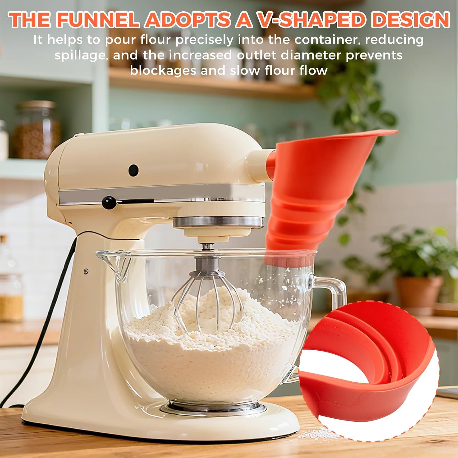 Food Grade BPA-Free Silicone F – Kitchen Aid Baking Mixer recenzja i cena