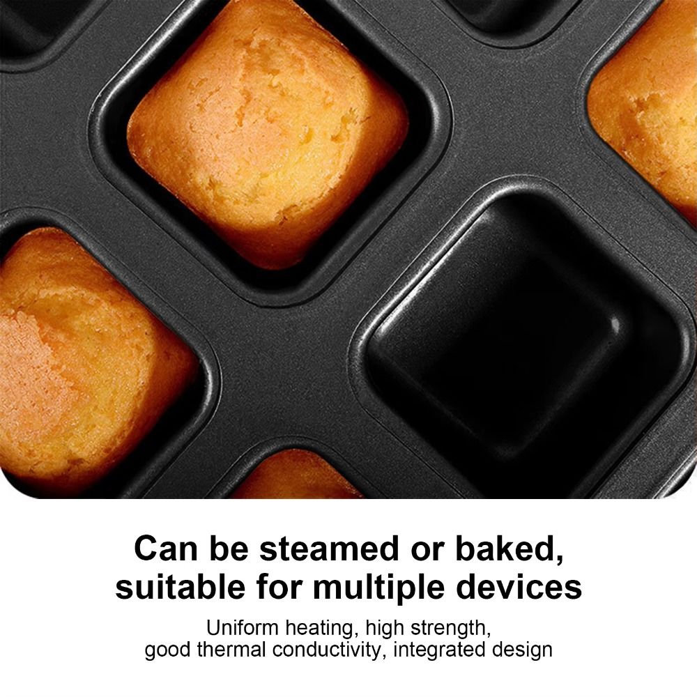 12 Cavity Square Muffin Tin Co – Muffin Tin Nonstick recenzja i cena
