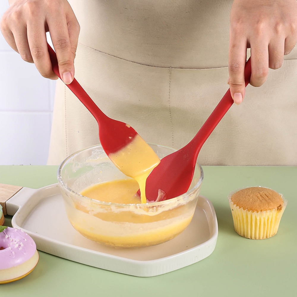 6pc Silicone Spatula Set Seaml – Baking Kitchen Set Up recenzja i cena