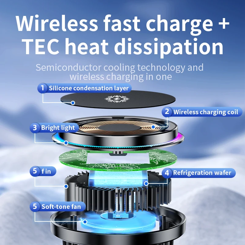 Ice Cooling Magnetic Wireless  – Cooling Rack Wire recenzja i cena