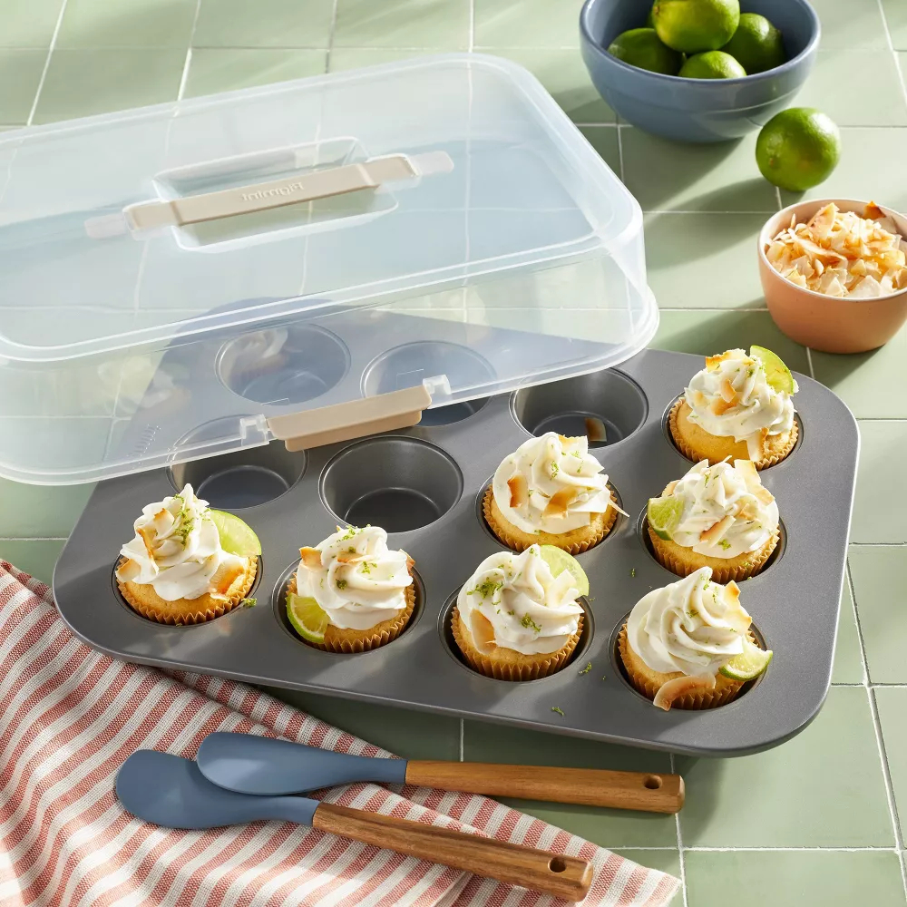12 Cup Nonstick Muffin Pan wit – Muffin Tin Nonstick recenzja i cena