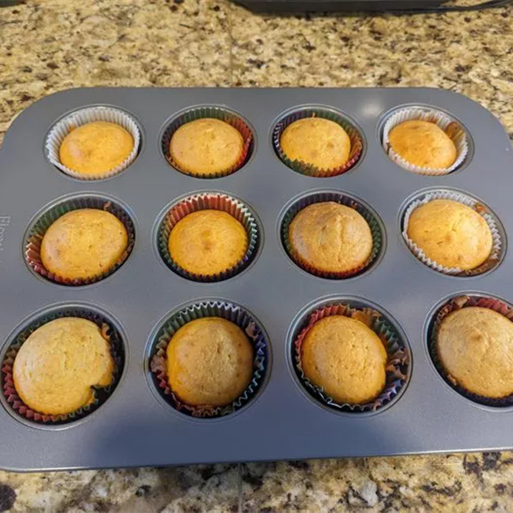 12 Cup Nonstick Muffin Pan wit – Muffin Tin Nonstick recenzja i cena