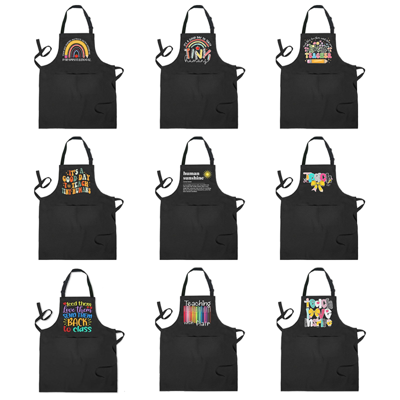 Funny Teacher Quote Black Apro – Kitchen Baking Quotes recenzja i cena