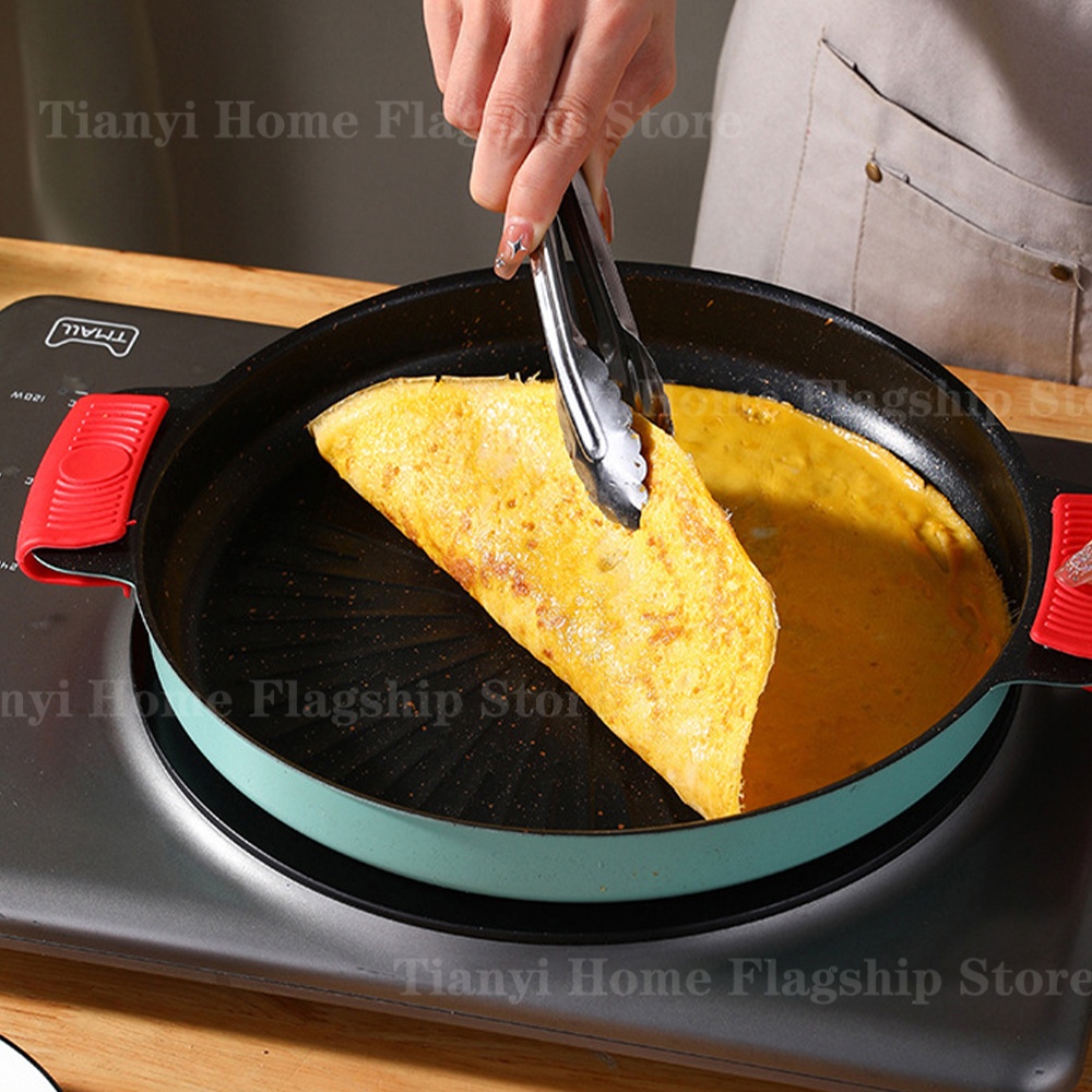 Grill Pan Round Non-Stick Barb – Kitchen Baking Tray Organiser recenzja i cena