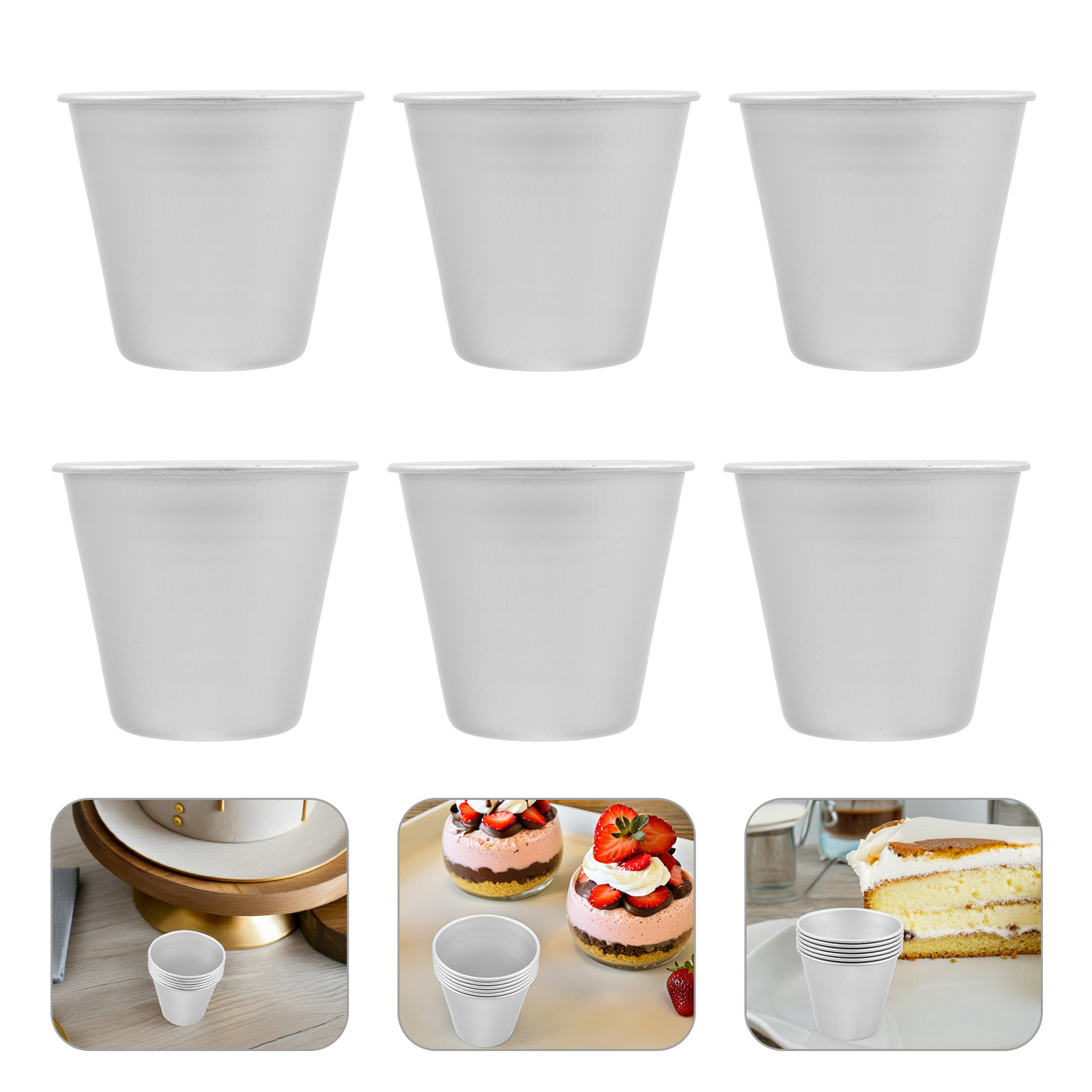 6Pcs Baking Molds Pudding Mold – Muffin Tin Nonstick recenzja i cena