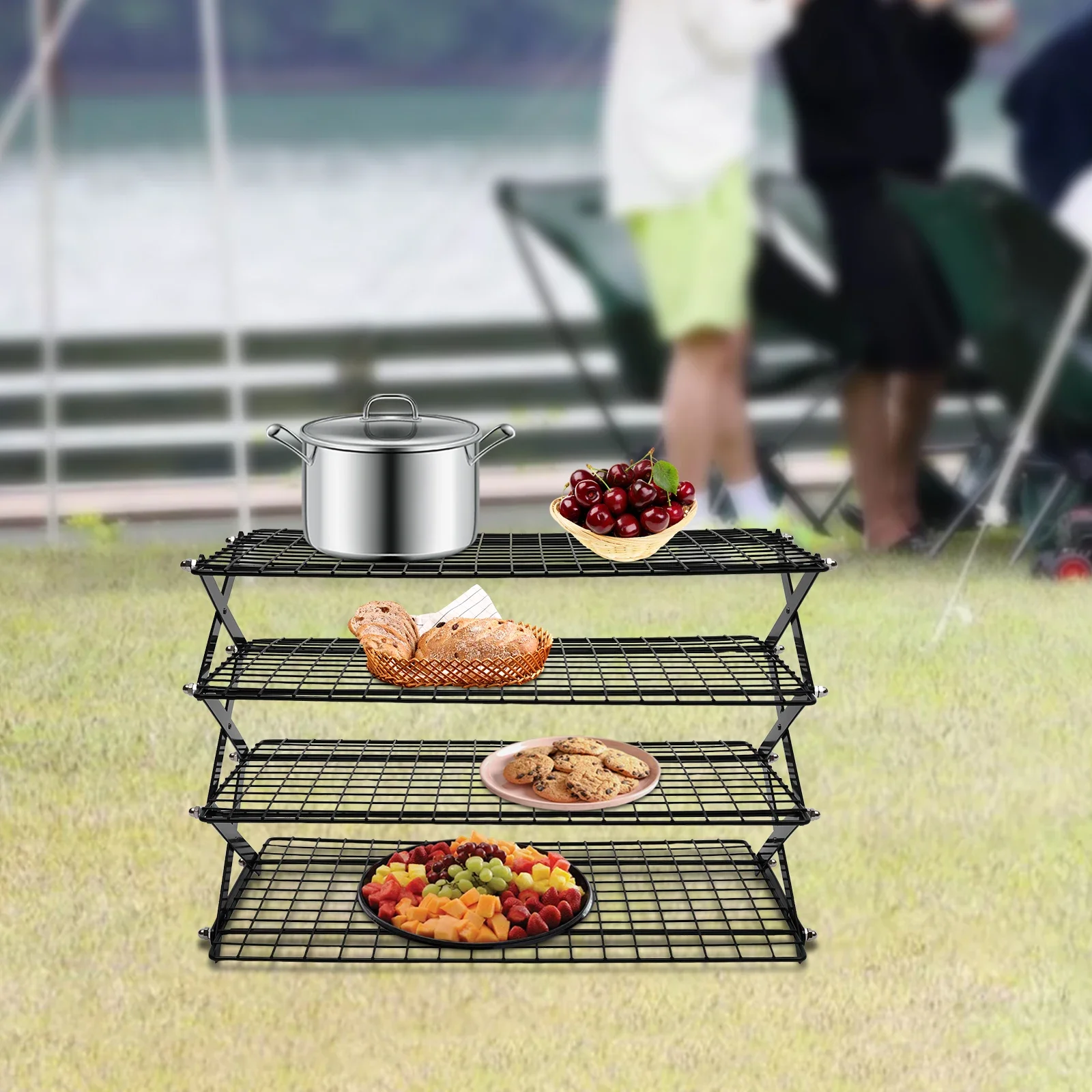 4-Tier Collapsible Cooling Rac – Cooling Rack Wire recenzja i cena