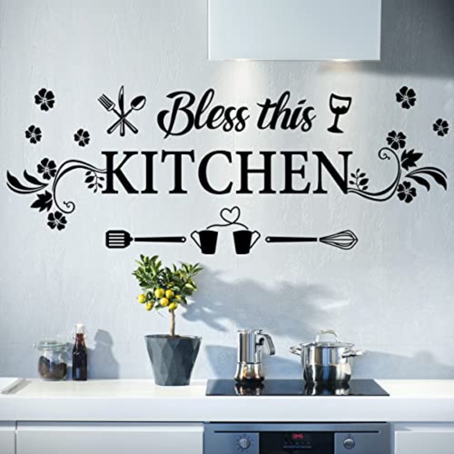 Kitchen Quotes Wall Decor Stic – Kitchen Baking Quotes recenzja i cena