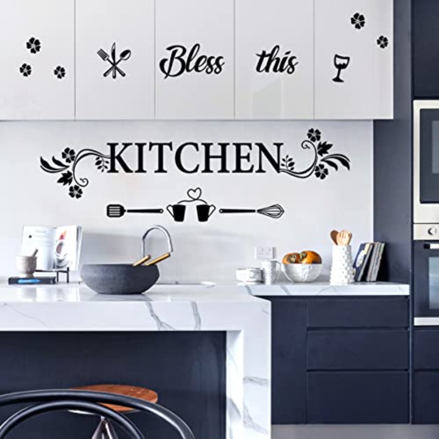 Kitchen Quotes Wall Decor Stic – Kitchen Baking Quotes recenzja i cena