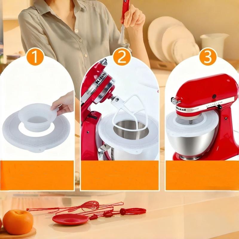 1Pcs DIY Silicone Mixers Bowl  – Kitchen Aid Baking Mixer recenzja i cena