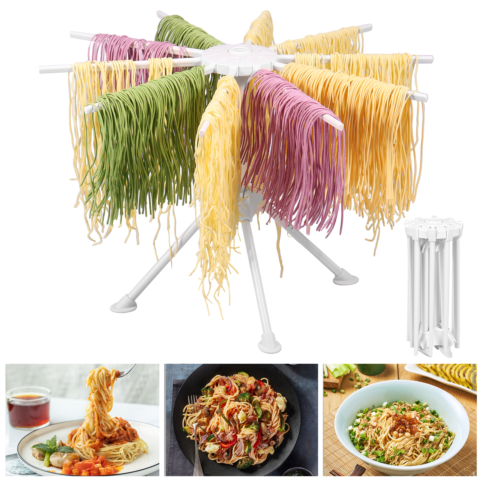 10 Rods Noodle Drying Stand Fo – Baking Kitchen Set Up recenzja i cena