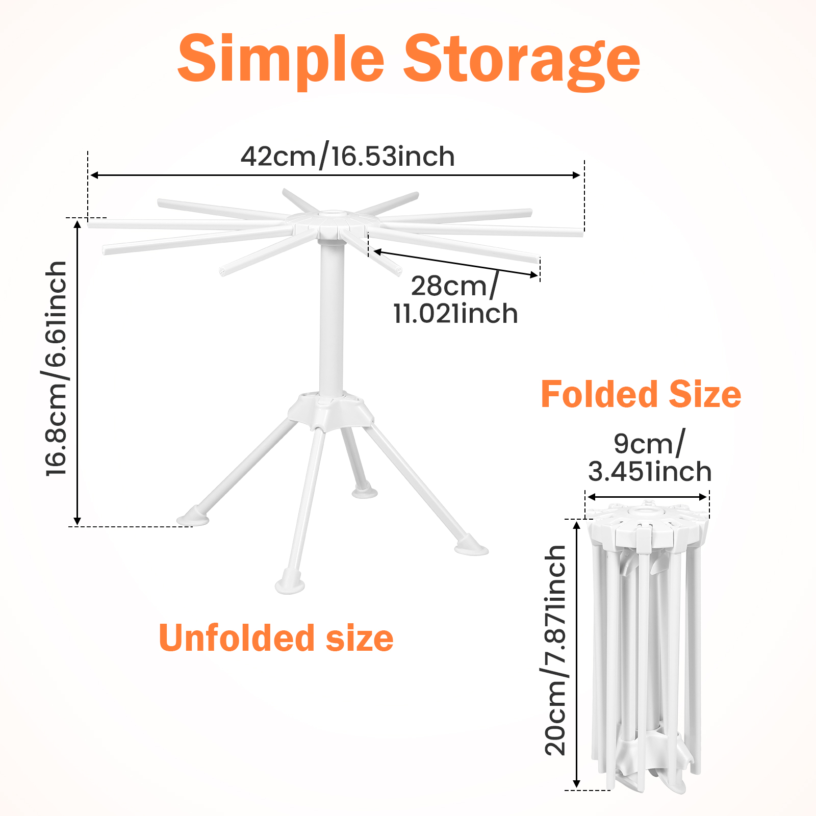 10 Rods Noodle Drying Stand Fo – Baking Kitchen Set Up recenzja i cena