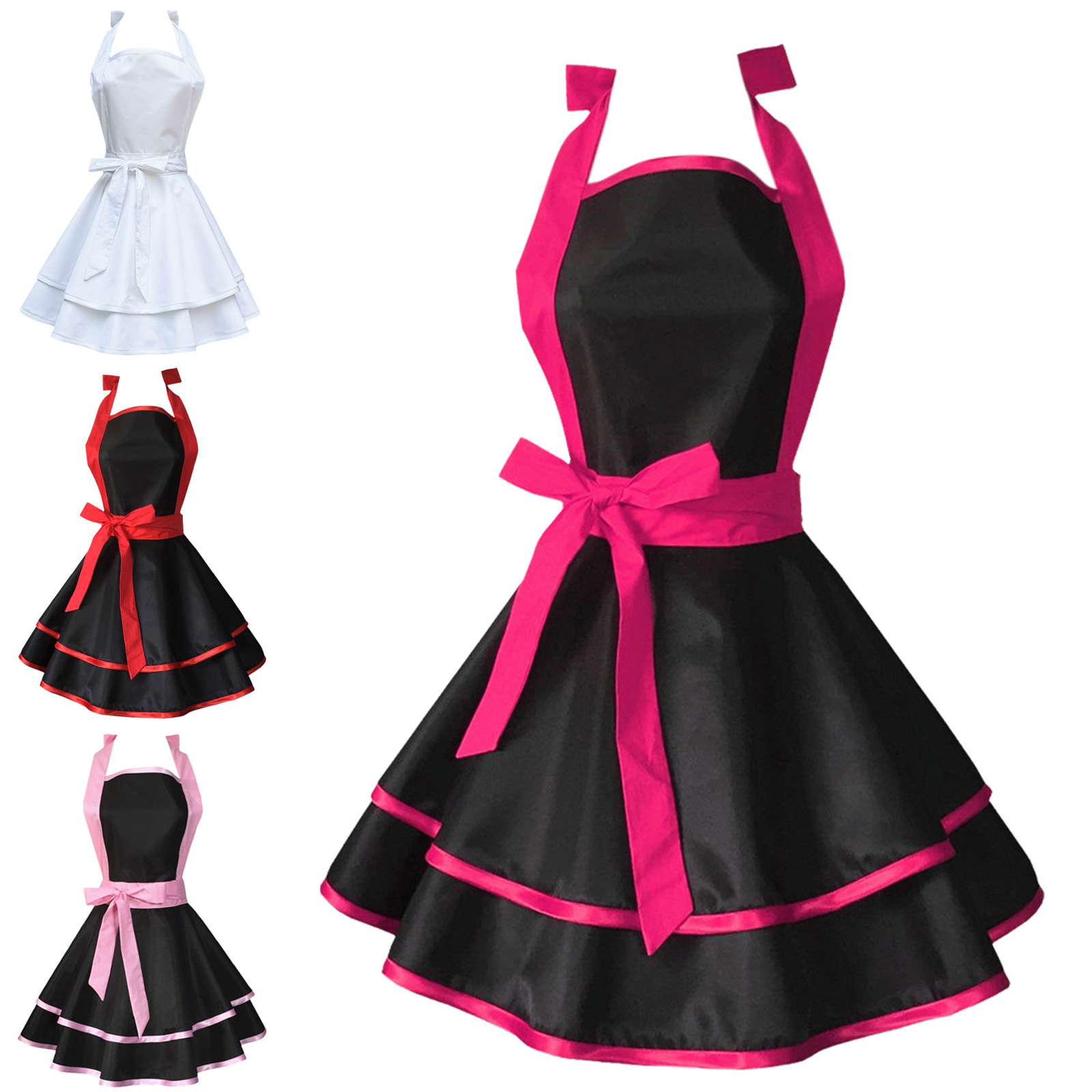 One Size Kitchen Apron Retro 5 – Baking Kitchen Set Up recenzja i cena