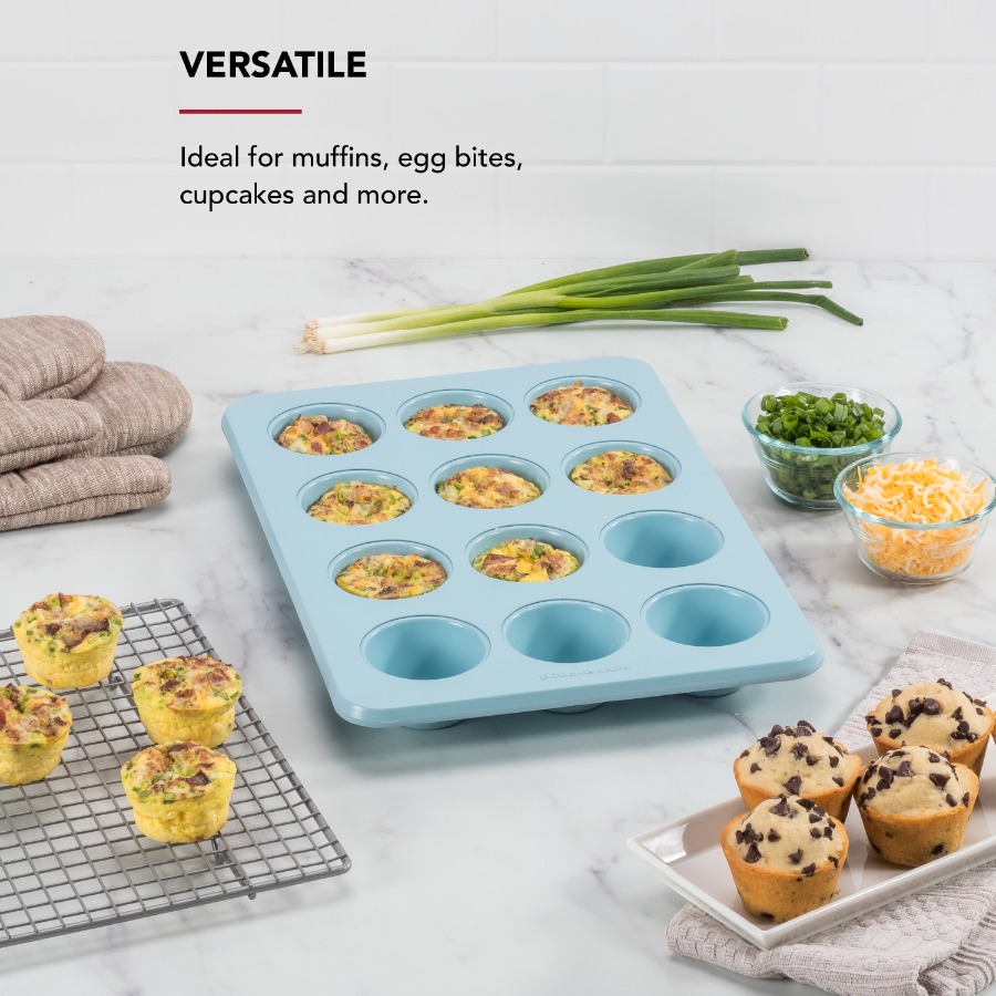 12-Cup Aluminized Steel Nonsti – Muffin Tin Nonstick recenzja i cena