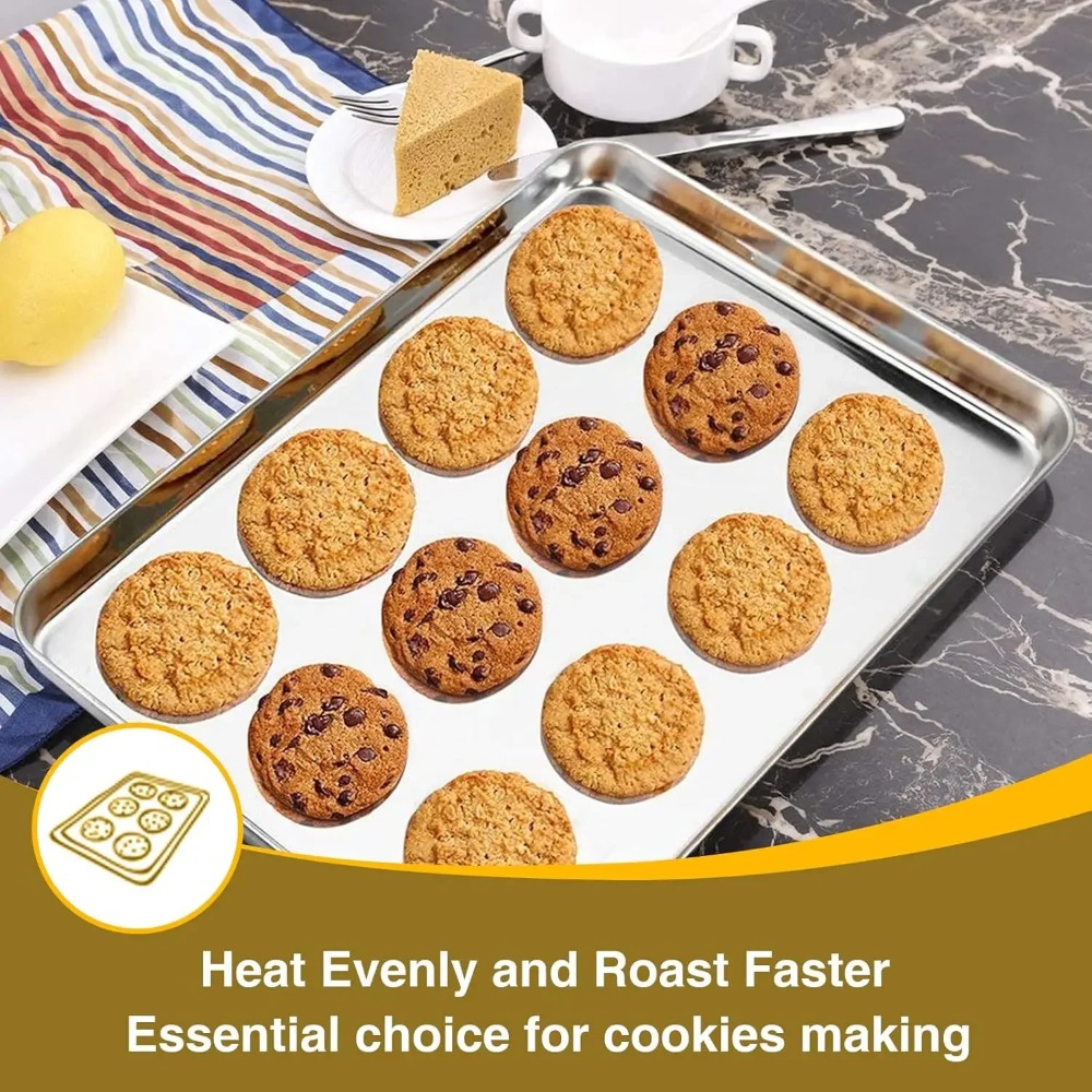 Stainless Steel Baking Sheet w – Cooling Rack Wire recenzja i cena