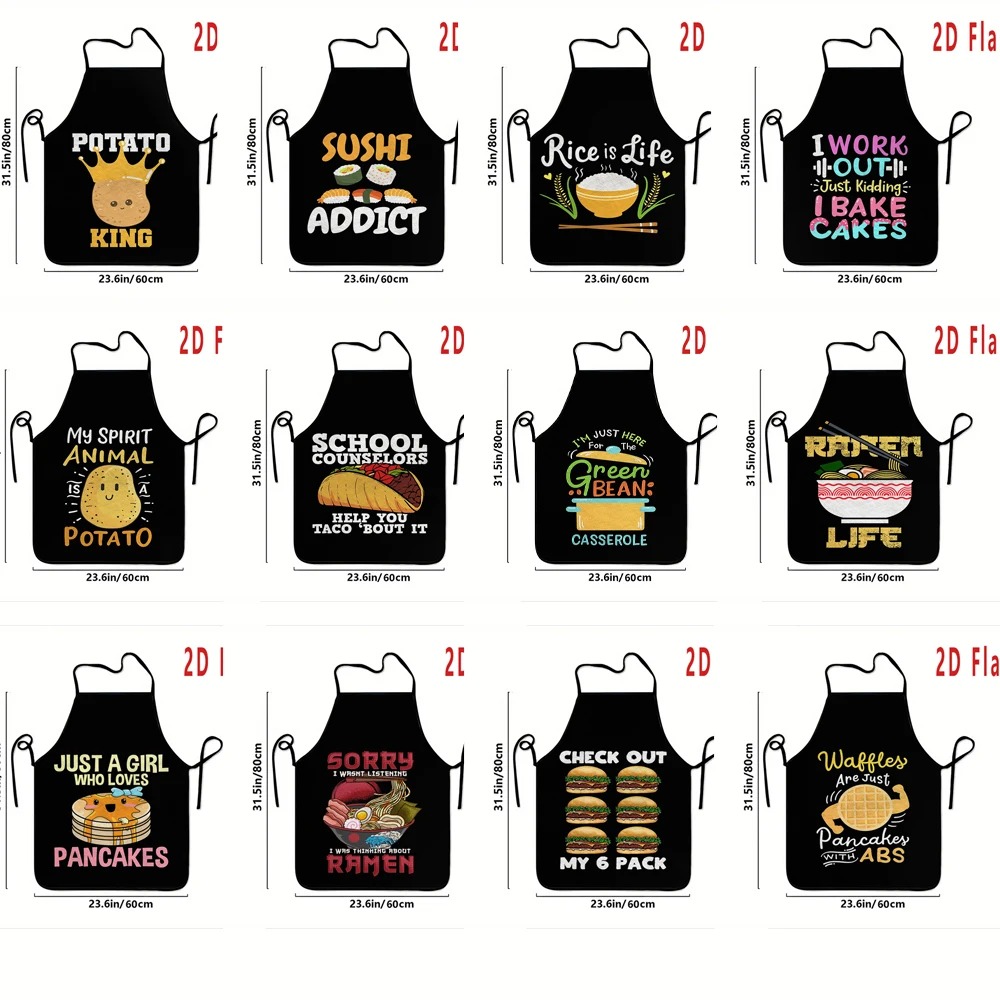 Funny Food Quote Apron Sushi A – Kitchen Baking Quotes recenzja i cena