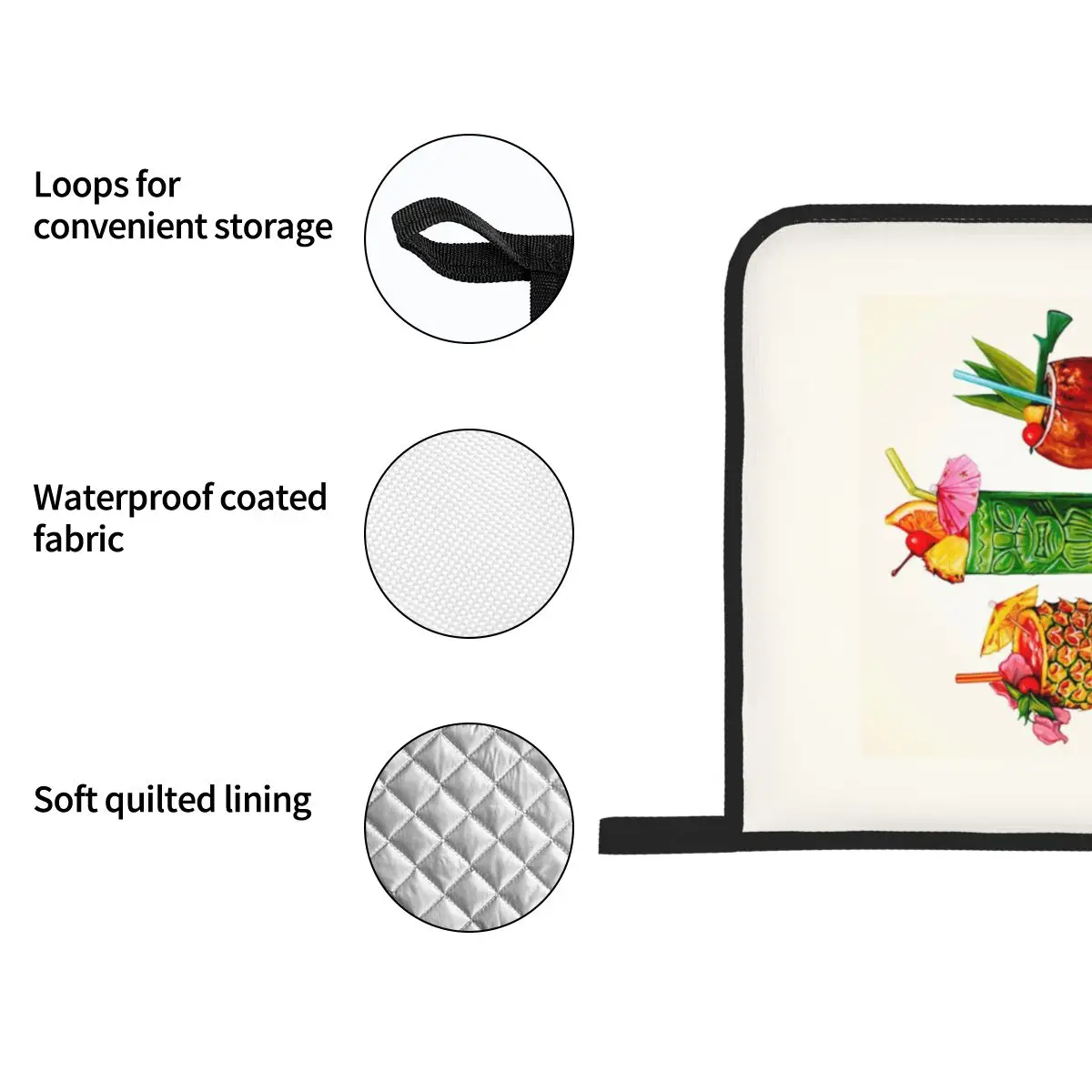 Pin-Up Oven Mitts and Pot Hold – Baking Kitchen Set Up recenzja i cena