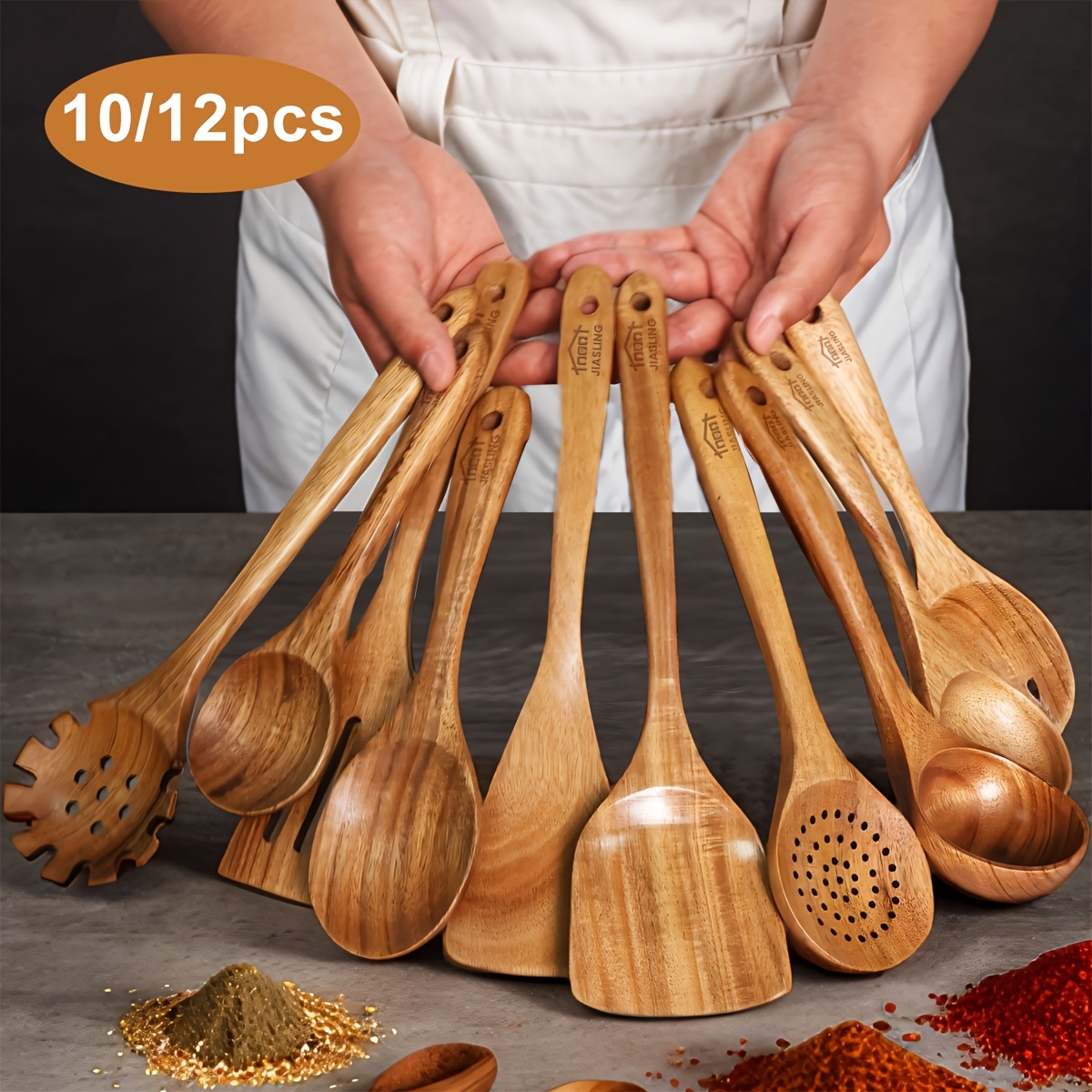 us10/12pcs Non-Stick Cookware  – Baking Kitchen Set Up recenzja i cena