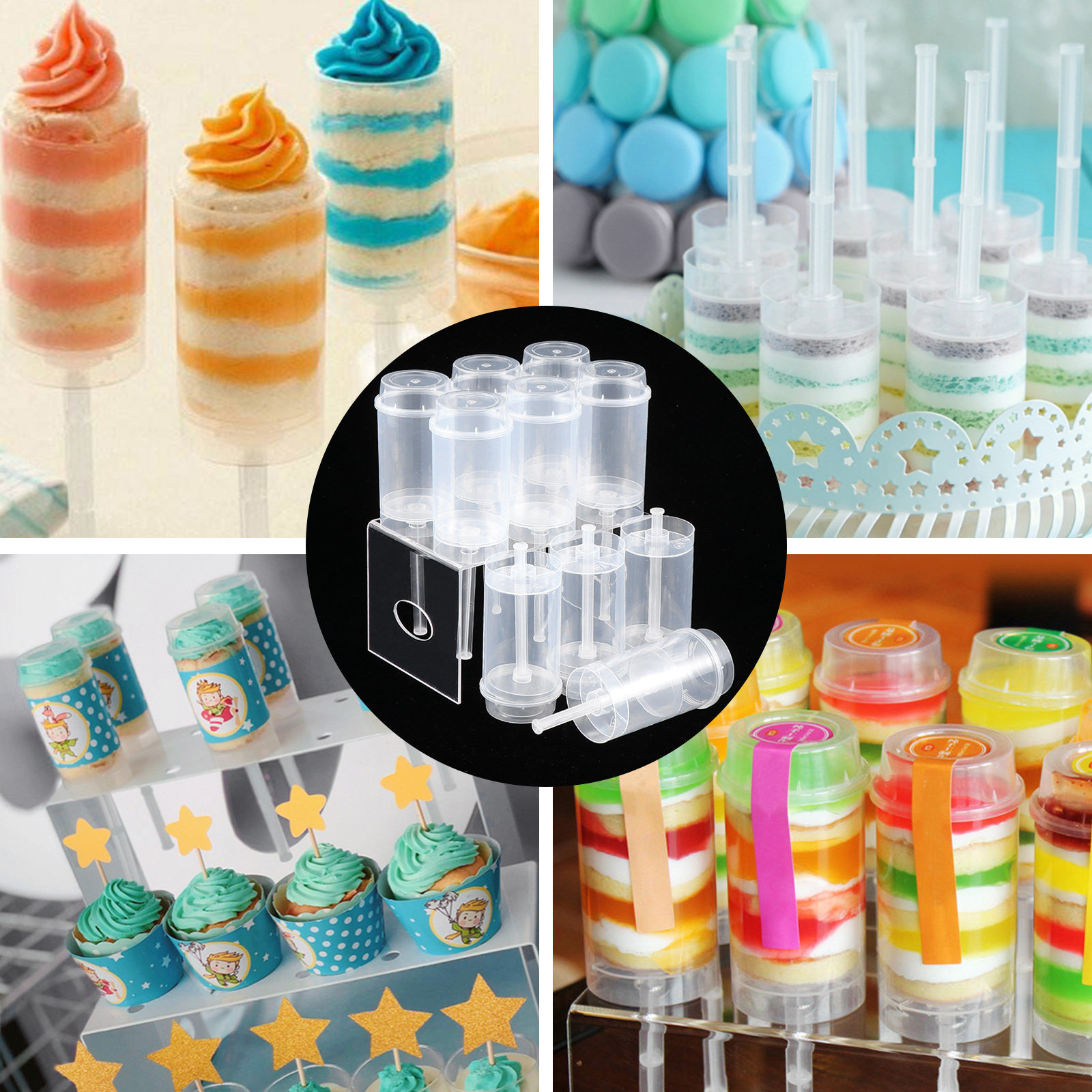 10Pcs Cake Shooter Set Plastic – Baking Kitchen Set Up recenzja i cena