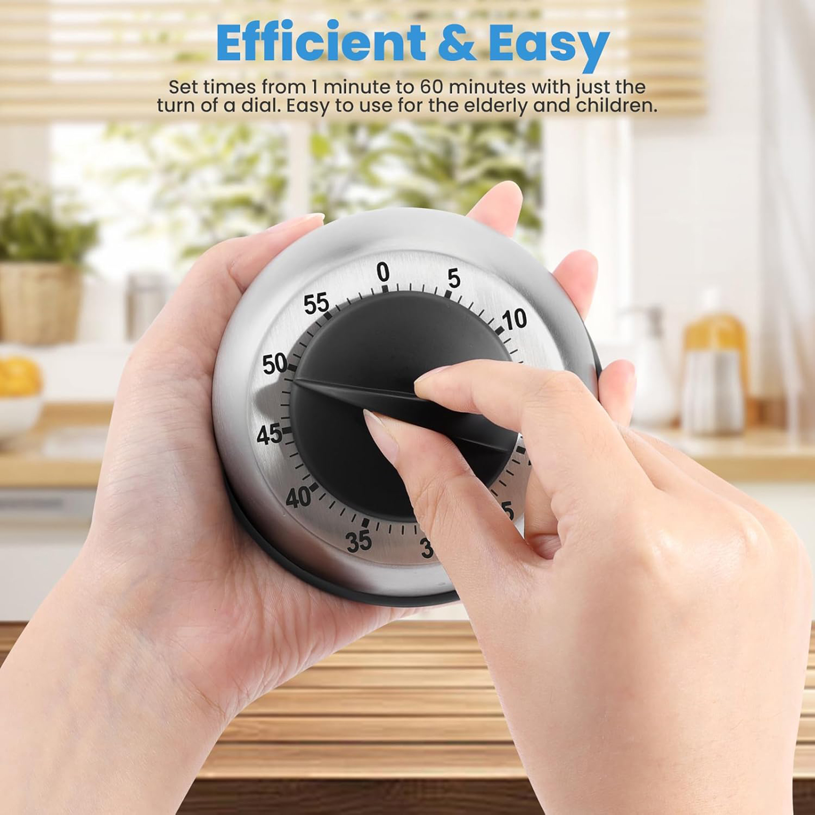 Stainless Steel Kitchen Timer  – Baking Kitchen Set Up recenzja i cena