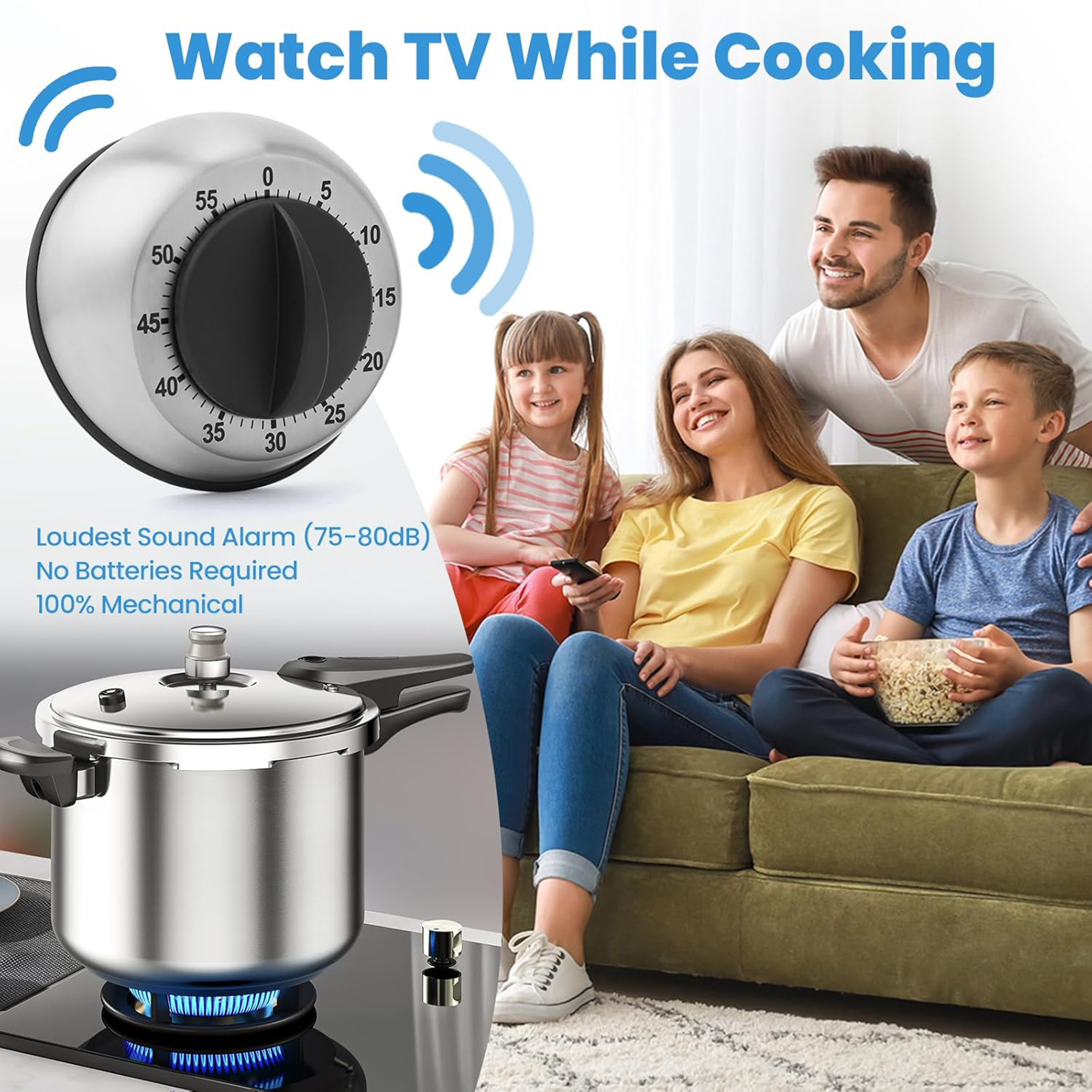 Stainless Steel Kitchen Timer  – Baking Kitchen Set Up recenzja i cena