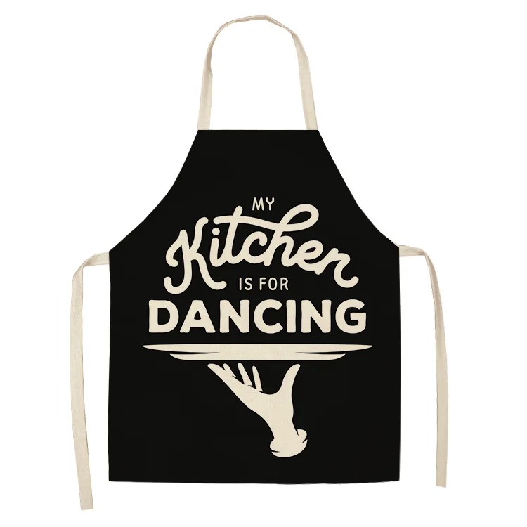 Funny Quote Letter Print Apron – Kitchen Baking Quotes recenzja i cena
