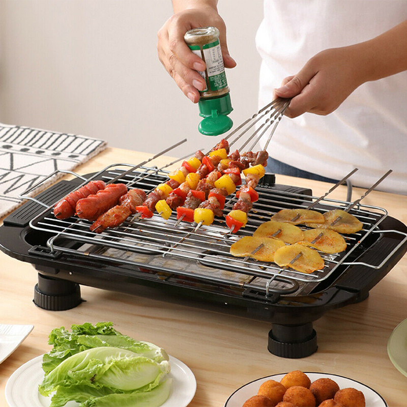 Household Smokeless Grill 2000 – Kitchen Baking Tray Organiser recenzja i cena