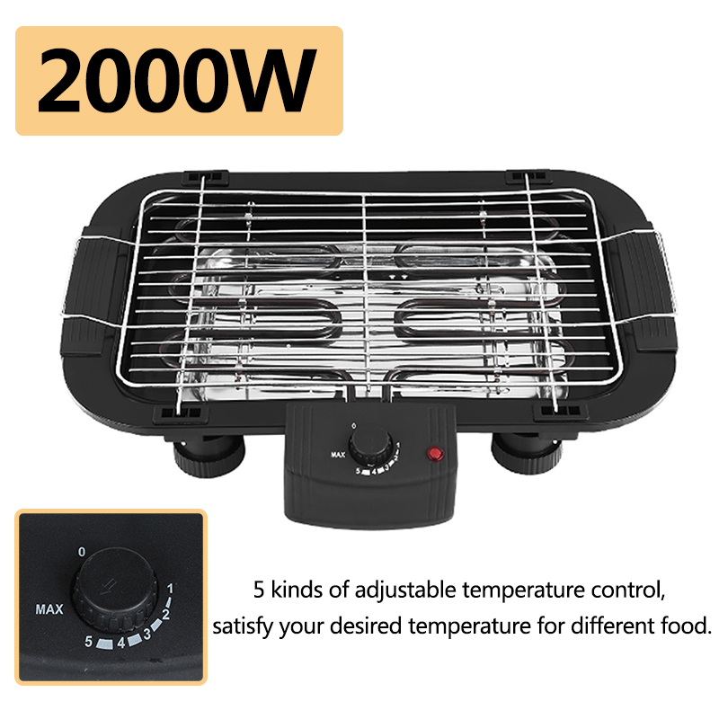Household Smokeless Grill 2000 – Kitchen Baking Tray Organiser recenzja i cena