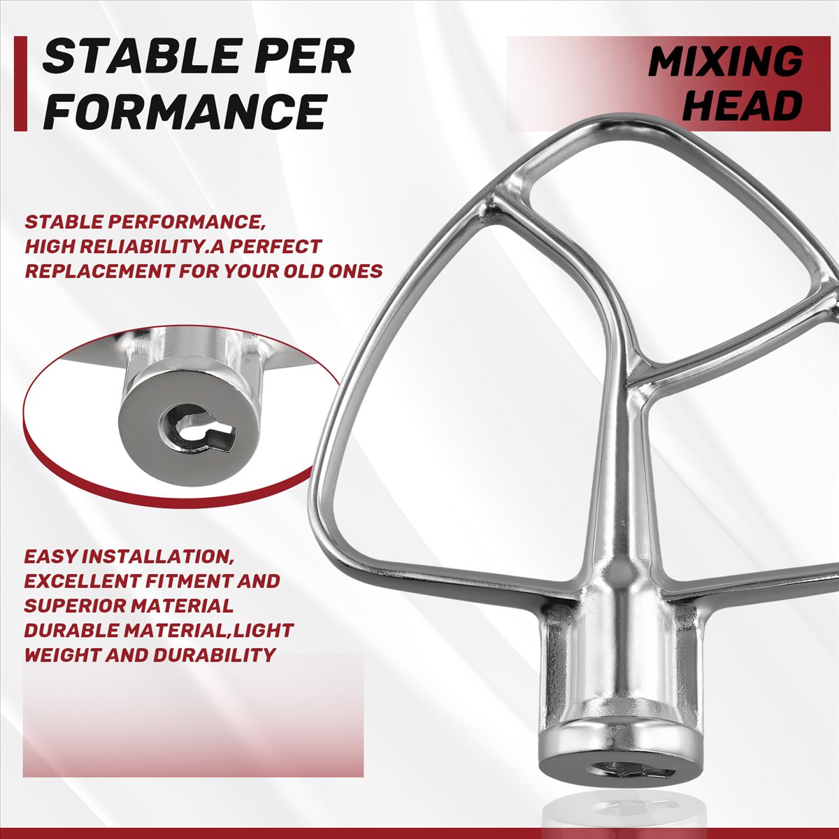 Hot A60T Stainless Steel Flat  – Kitchen Aid Baking Mixer recenzja i cena