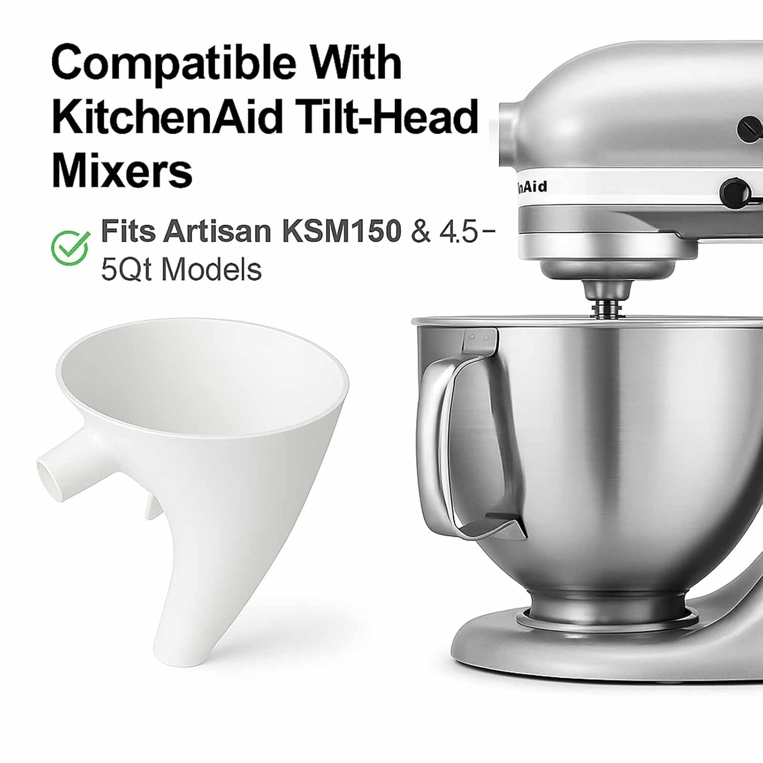 Flour Funnel for Kitchen Aid M – Kitchen Aid Baking Mixer recenzja i cena