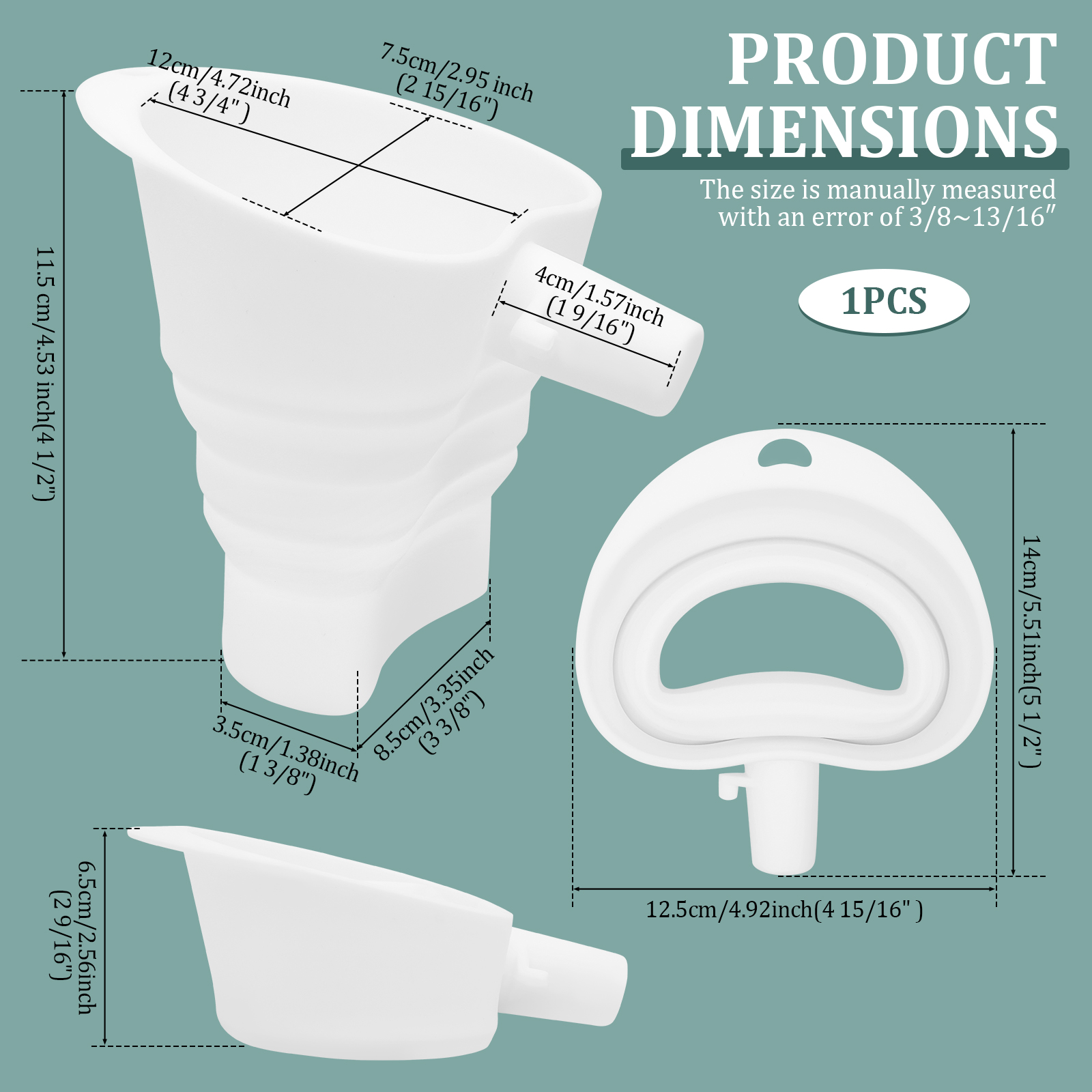 Silicone Flour Funnel for Kitc – Kitchen Aid Baking Mixer recenzja i cena