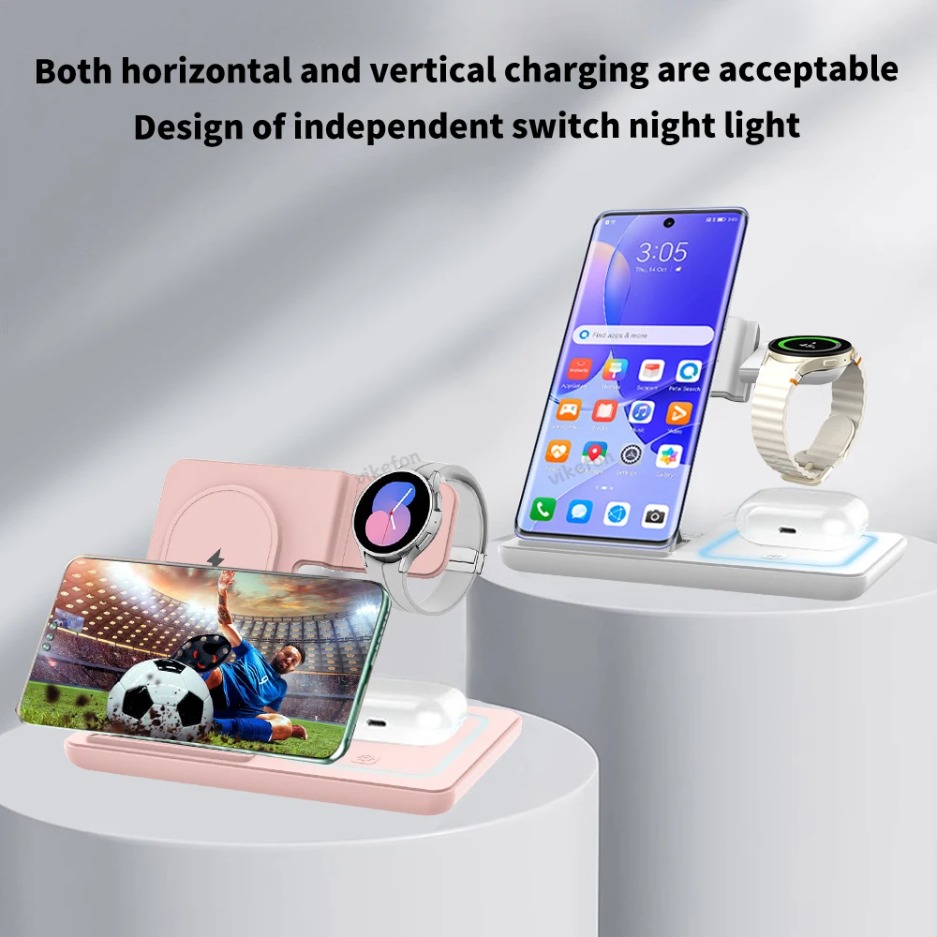 3 In 1 Foldable Wireless Charg – Cooling Rack Wire recenzja i cena