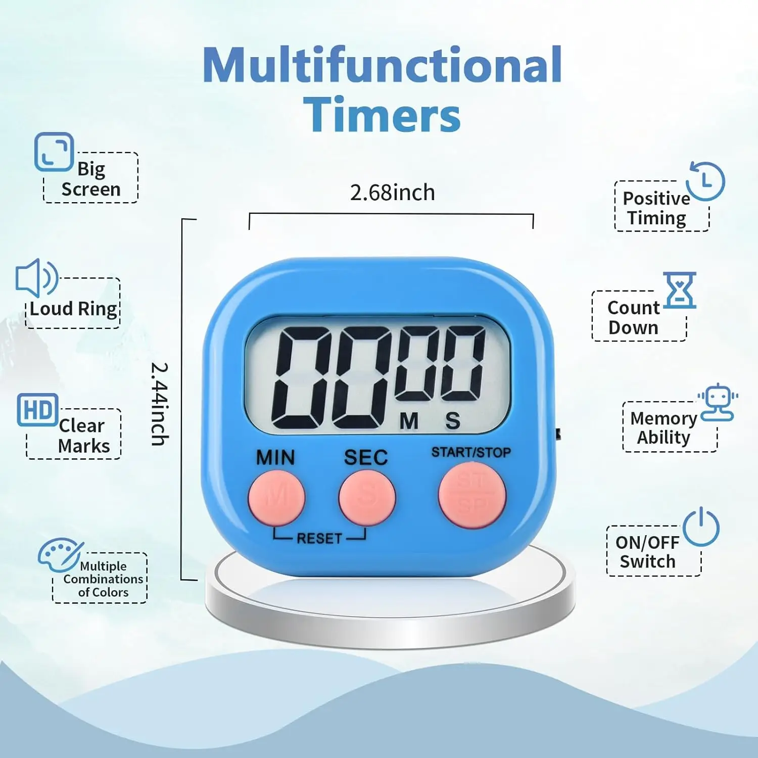 Magnetic Kitchen Timer Digital – Baking Kitchen Set Up recenzja i cena