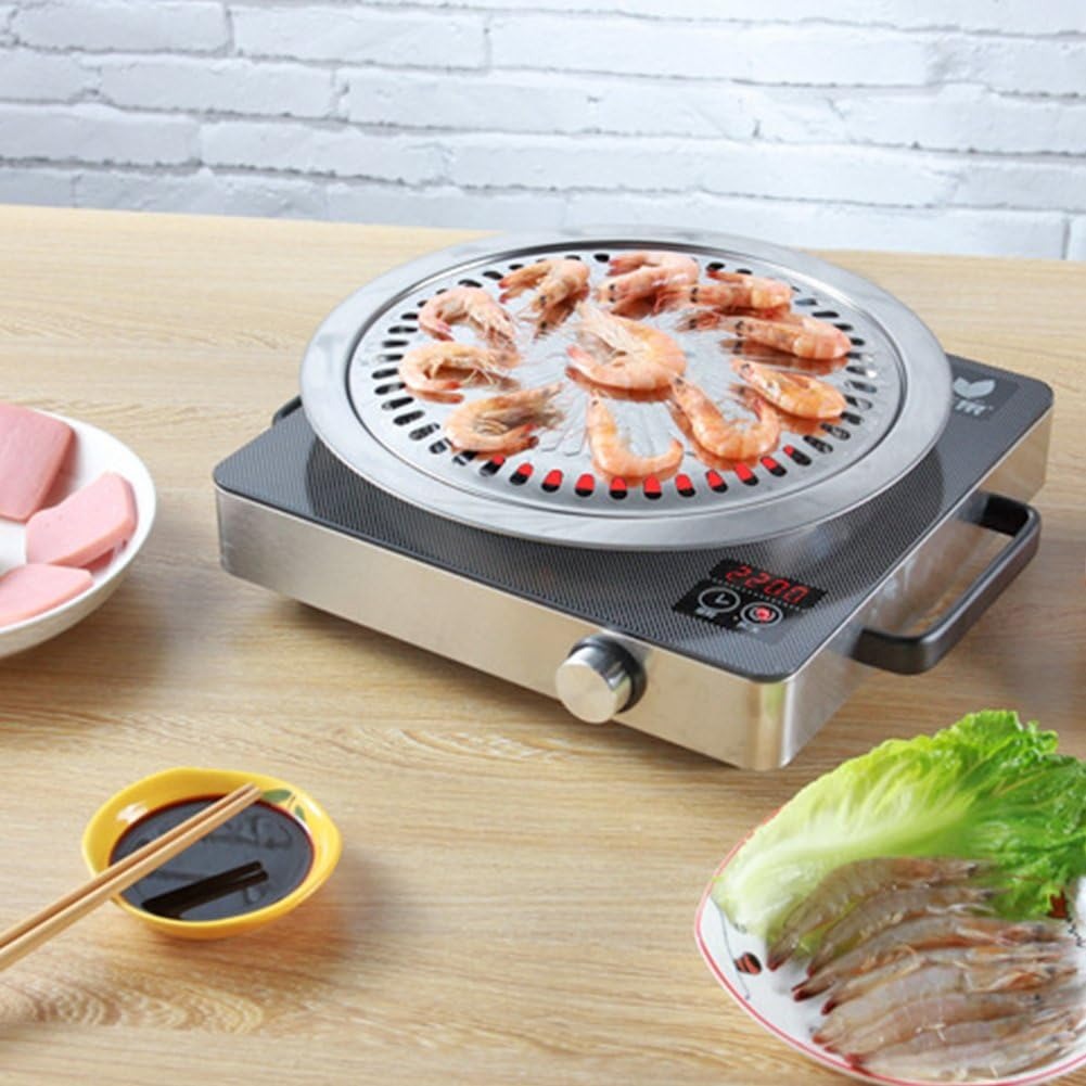 Korean BBQ Grill Pan Set with  – Kitchen Baking Tray Organiser recenzja i cena