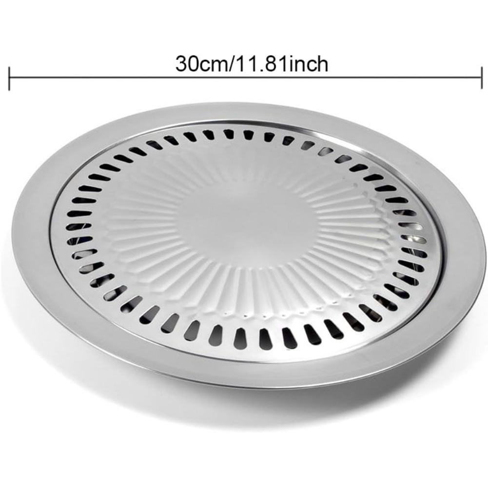 Korean BBQ Grill Pan Set with  – Kitchen Baking Tray Organiser recenzja i cena